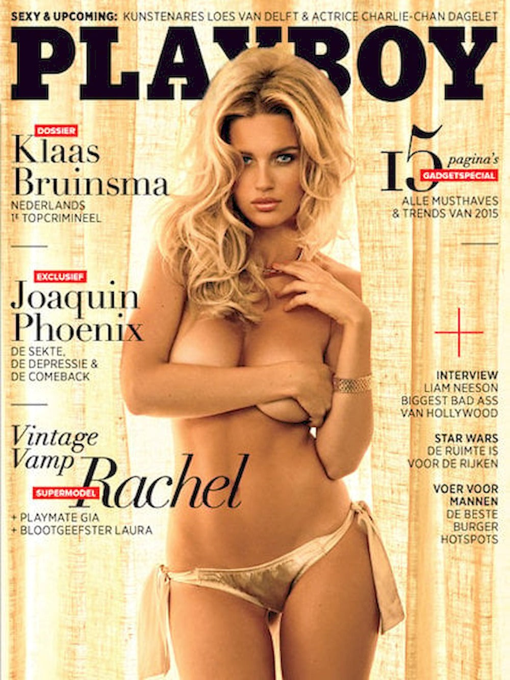 Playboy Magasin Nederlandene 2015-02 – Rachel Mortenson Gia Marie Barsocchini – Originaludgave