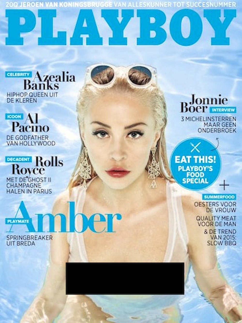 Playboy Magazine Pays-Bas 2015-05 – Amber Bassick – Édition originale