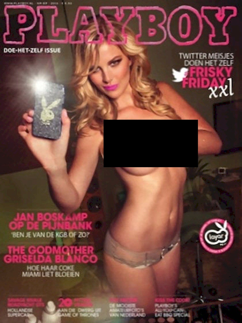 Playboy Lehti Alankomaat 2013-07 Elena Rotter Alkuperäinen painos