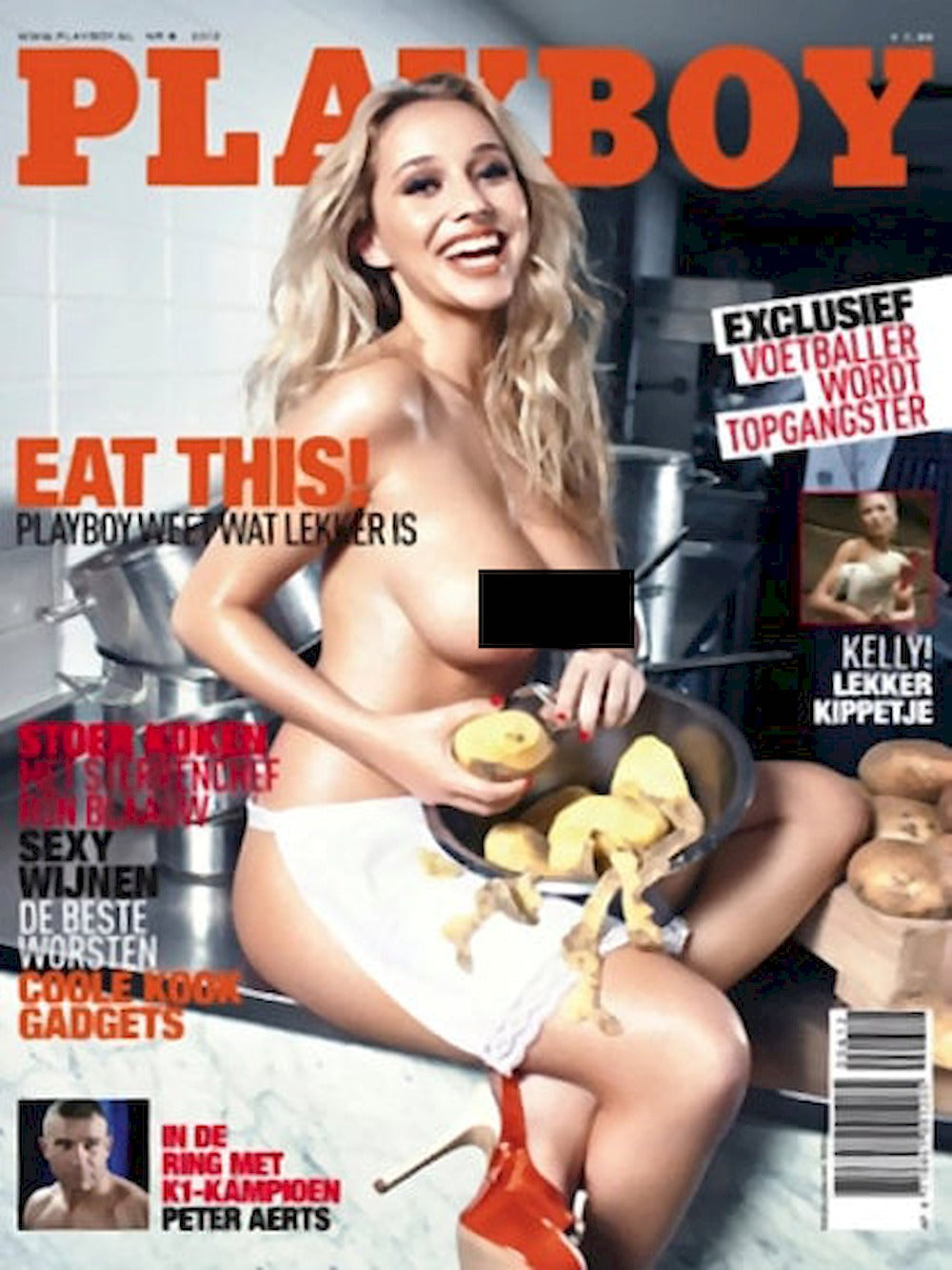 Playboy Lehti Alankomaat 2012-06 Zimra Geurts Iza Sala Peter Aerts Nadine Van Soest Alkuperäinen painos