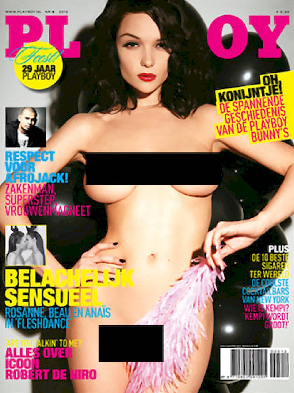 Playboy Lehti Alankomaat 2012-05 Eugenia Diordiychuk Alkuperäinen painos