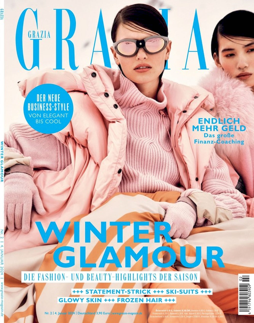 Grazia Revista Alemania 2024-02 Sienna Miller Taylor Swift Candace Bushnell