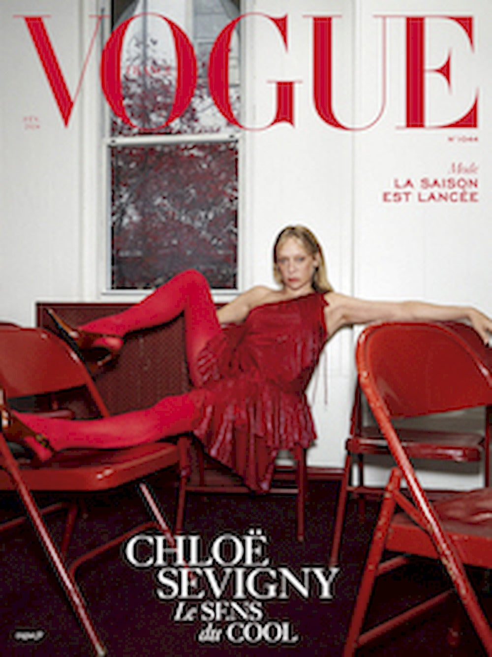 Vogue Lehti Ranska 2023 #1044 Chloe Stevens Sevigny Alkuperäinen painos