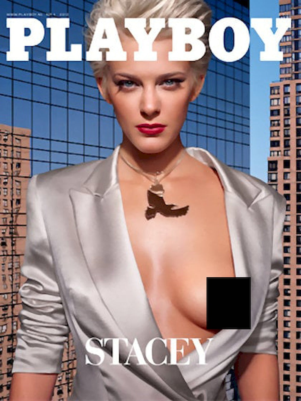 Playboy Magazine Netherlands 2012-01 Stacey Rookhuizen Stefanie Spleiss Original Print Issue