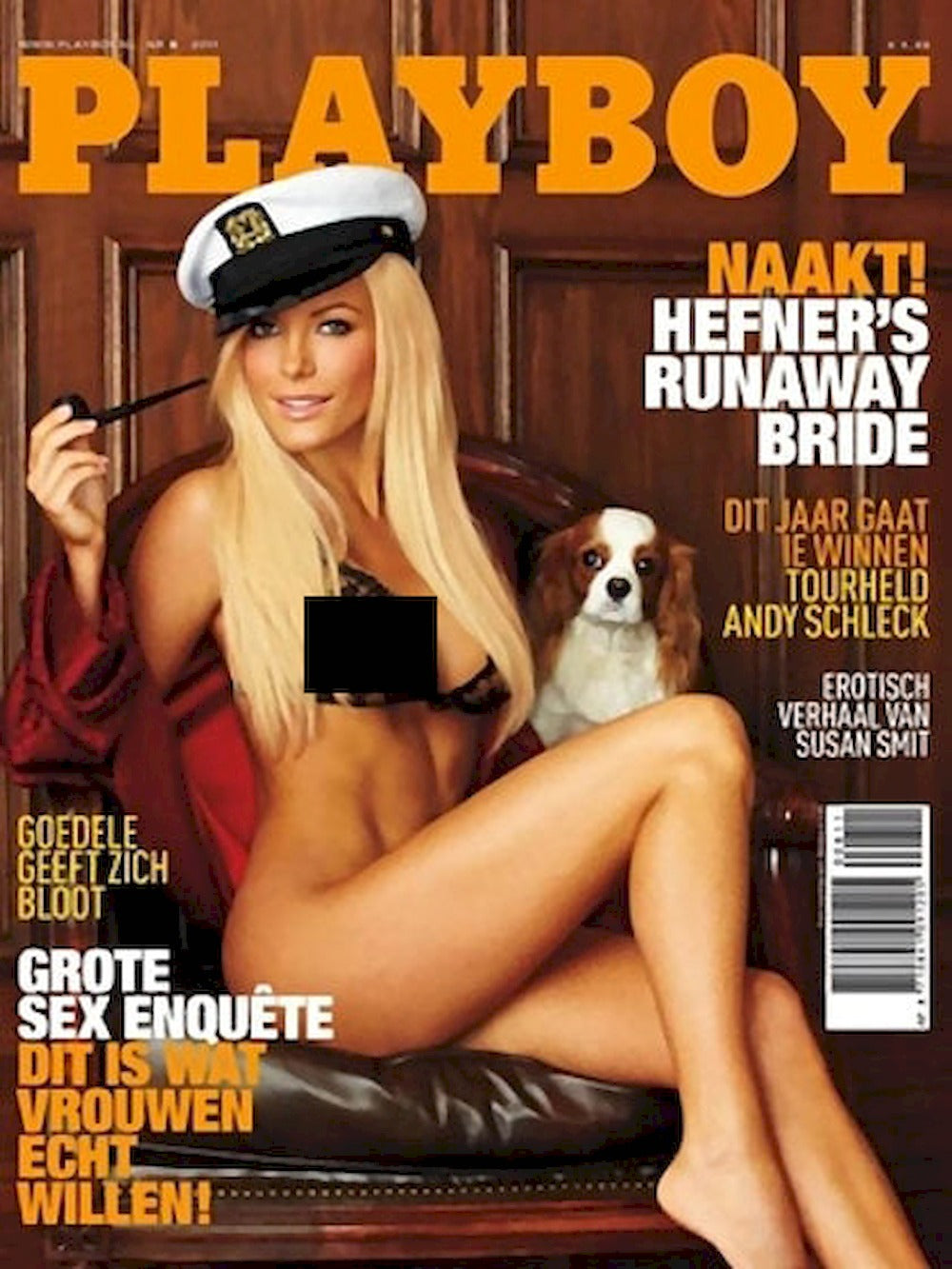 Playboy Magazine Netherlands 2011-08 Crystal Harris Rosa Holleman Original Print Issue