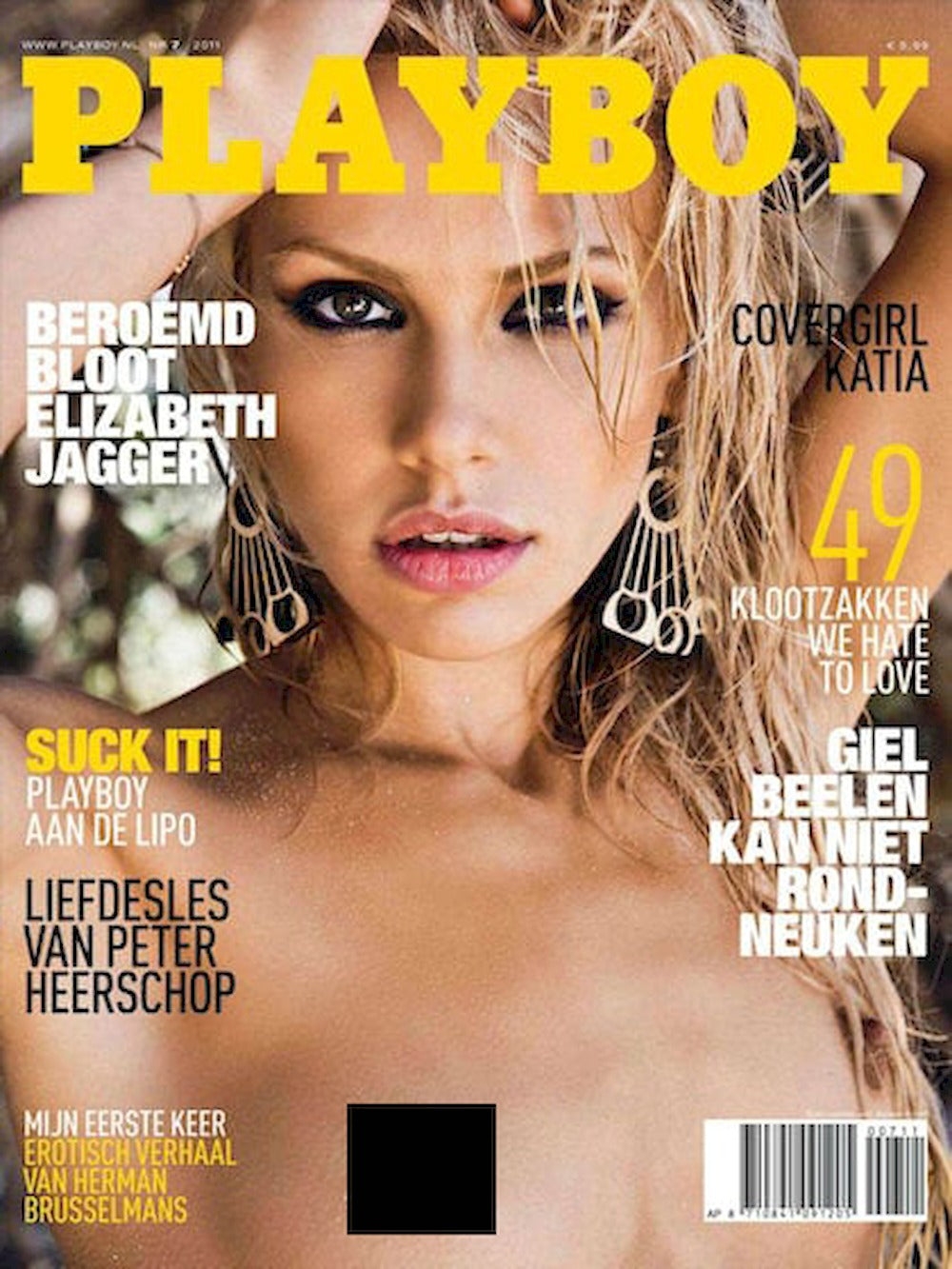 Playboy Tijdschrift Nederland 2011-07 Katia Dede Sue-Ann Clarencia Originele uitgave