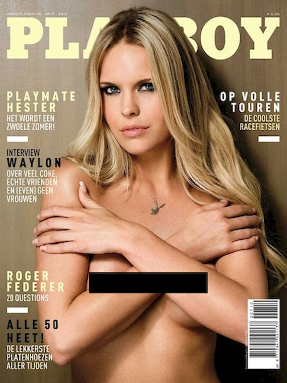 Playboy Revista Países Bajos 2010-07 Hester Winkel Edición original