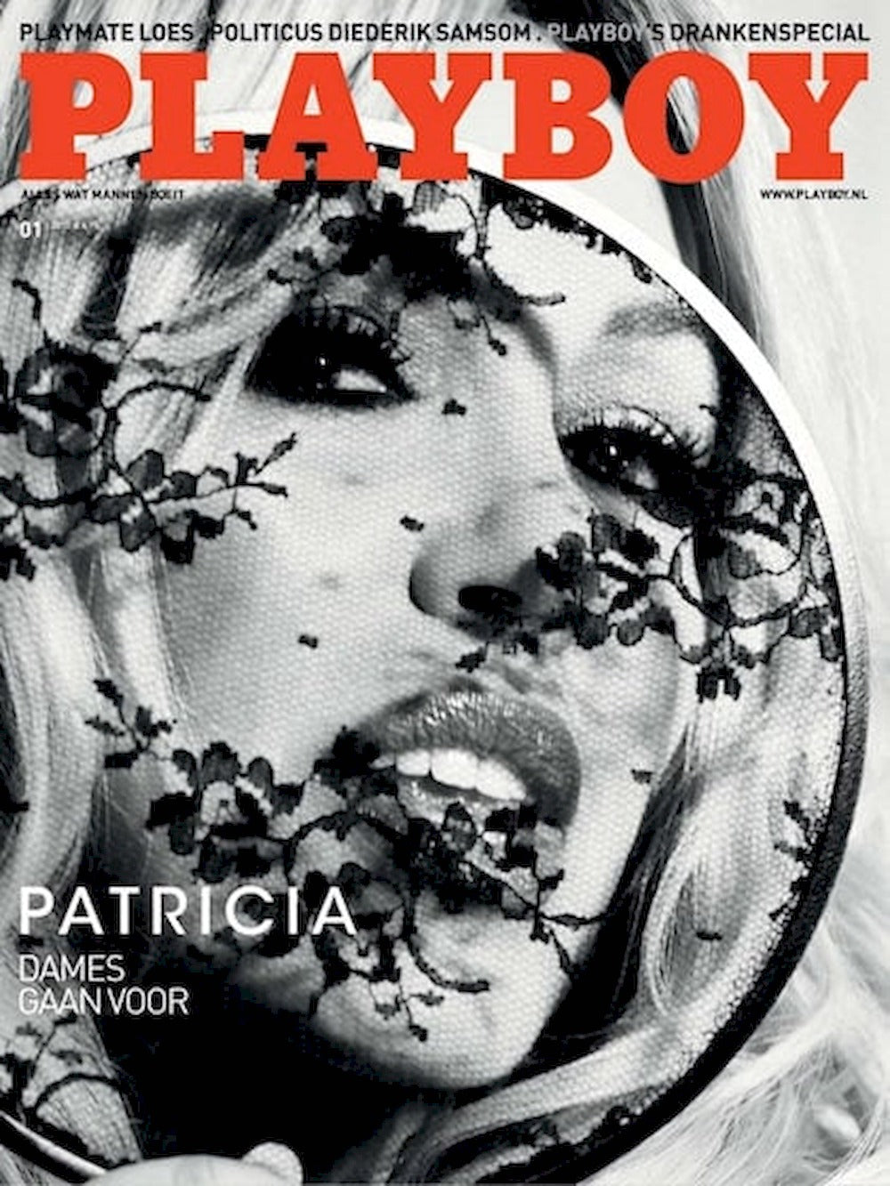Playboy Magazine Netherlands 2010-01 Patricia Paay Loes Fielt Original Print Issue