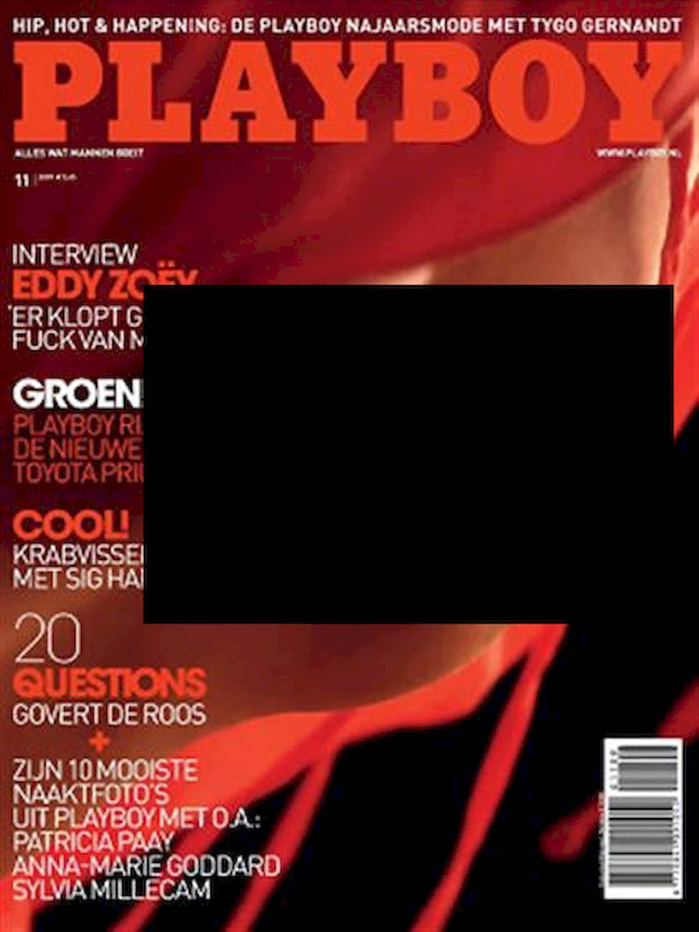 Playboy Revista Países Bajos 2009-11 Sophie Yocarini Edición original
