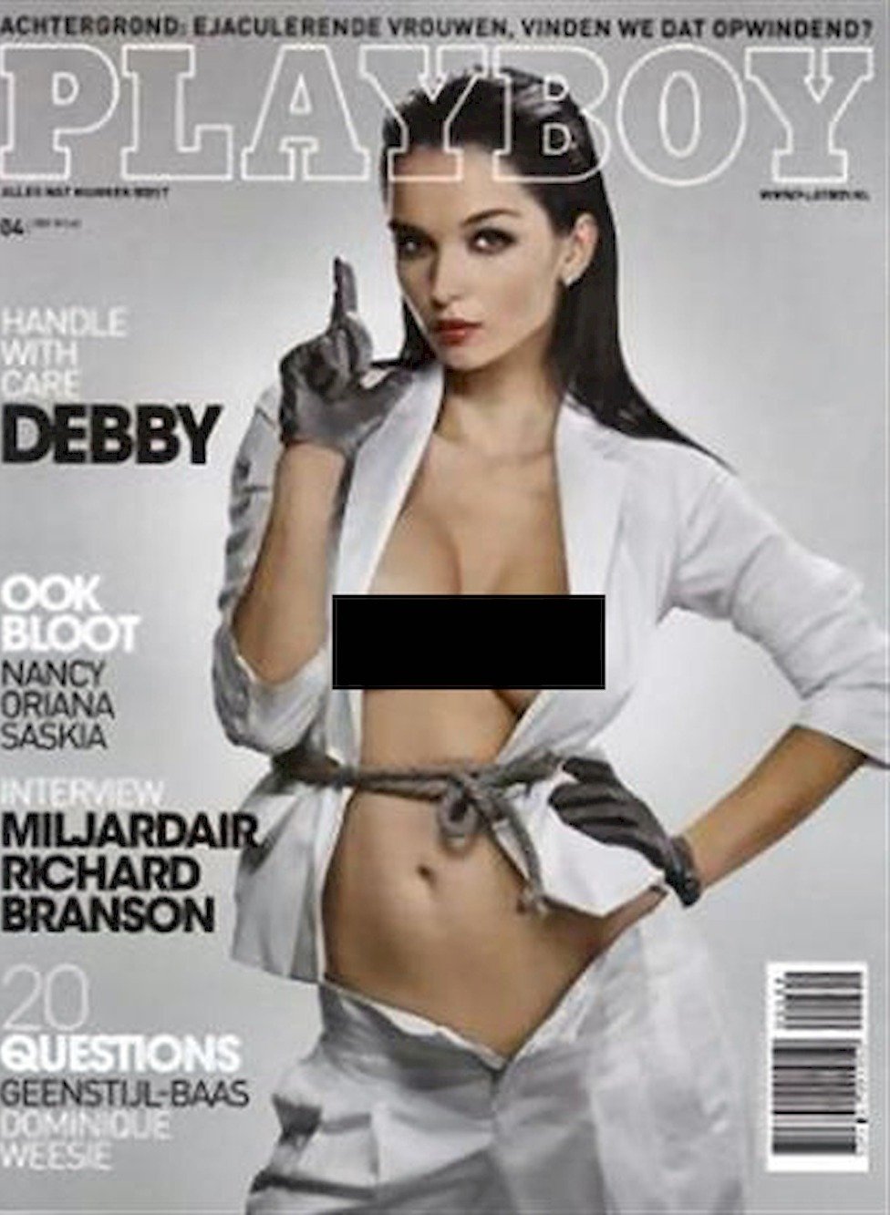 Playboy Magazine Netherlands 2009-04 Eugenia Diordiychuk Oriana Pellegrini Original Print Issue