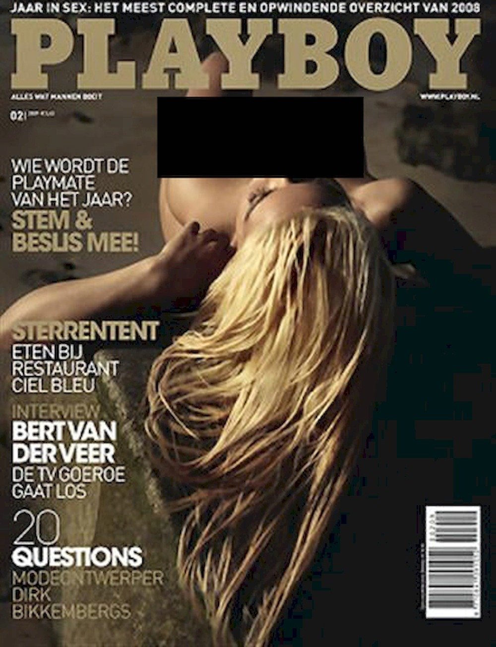 Playboy Revista Países Bajos 2009-02 Vera Dimova Edición original