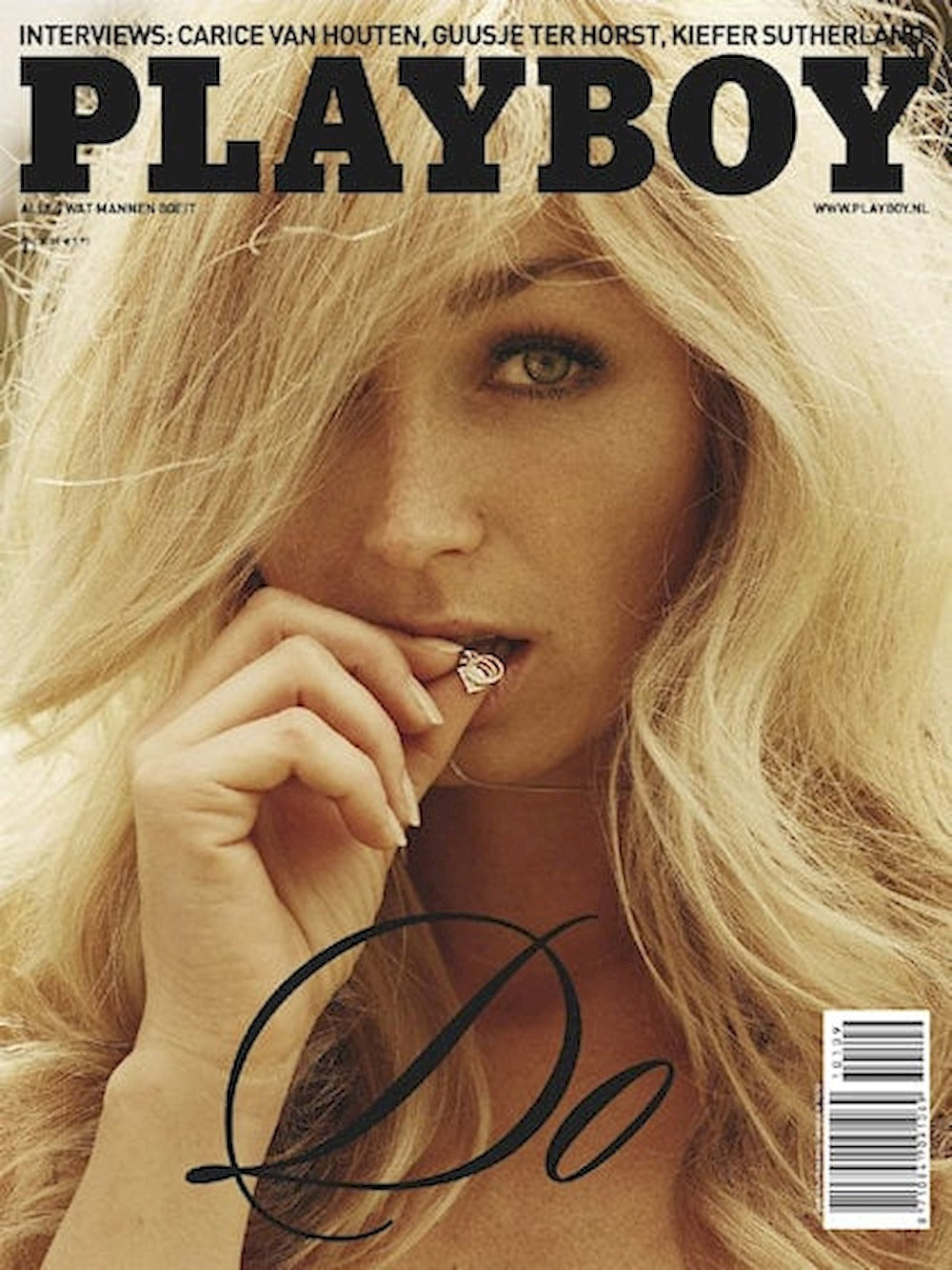 Playboy Lehti Alankomaat 2009-01 – Dominique Van Hulst Cathy Mulder – Alkuperäinen painos