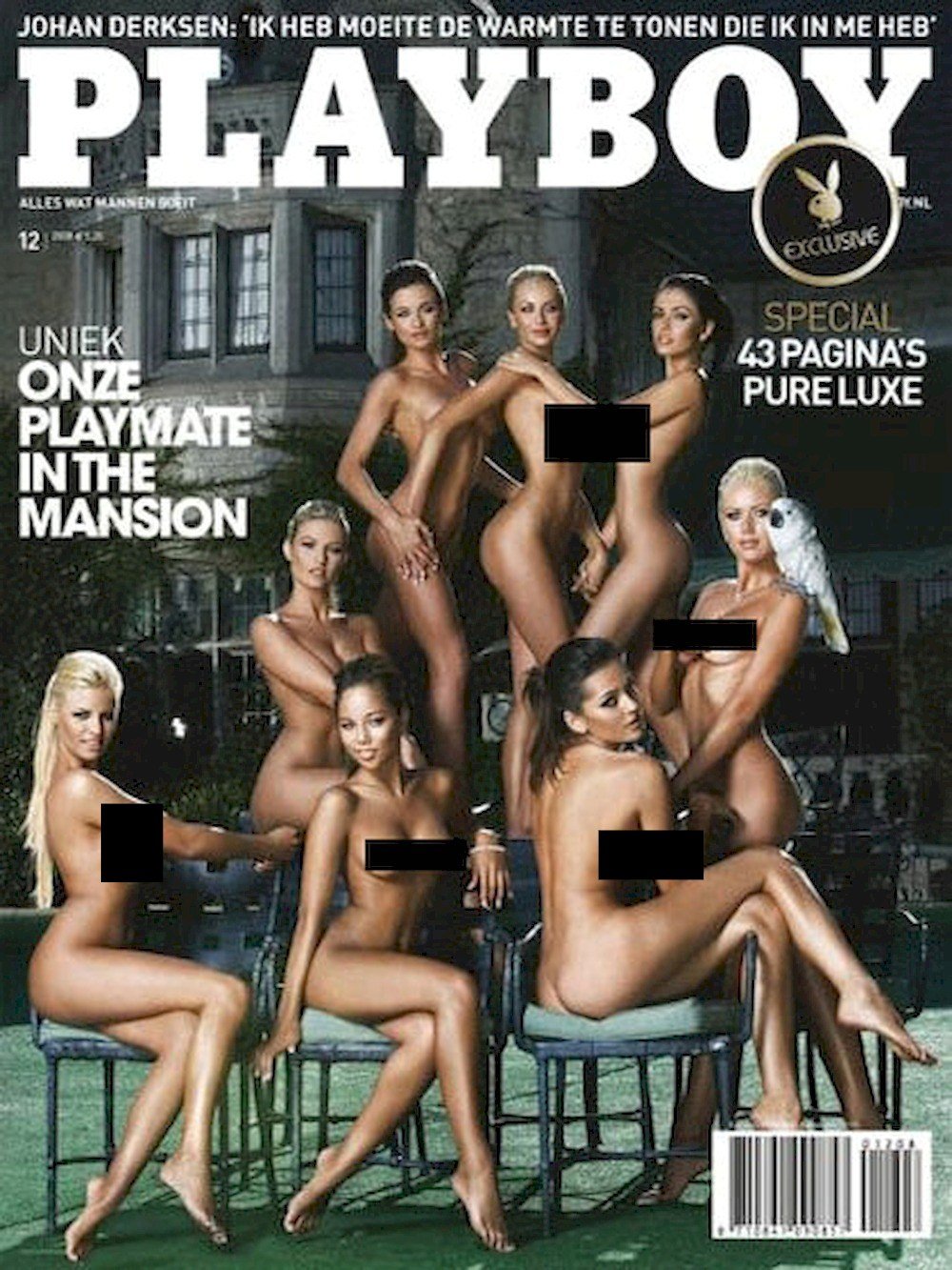 Playboy Tijdschrift Nederland 2008-12 Sarah Smit Kasia Danysz Inna Popenko Mai-Lan Leenders Originele uitgave