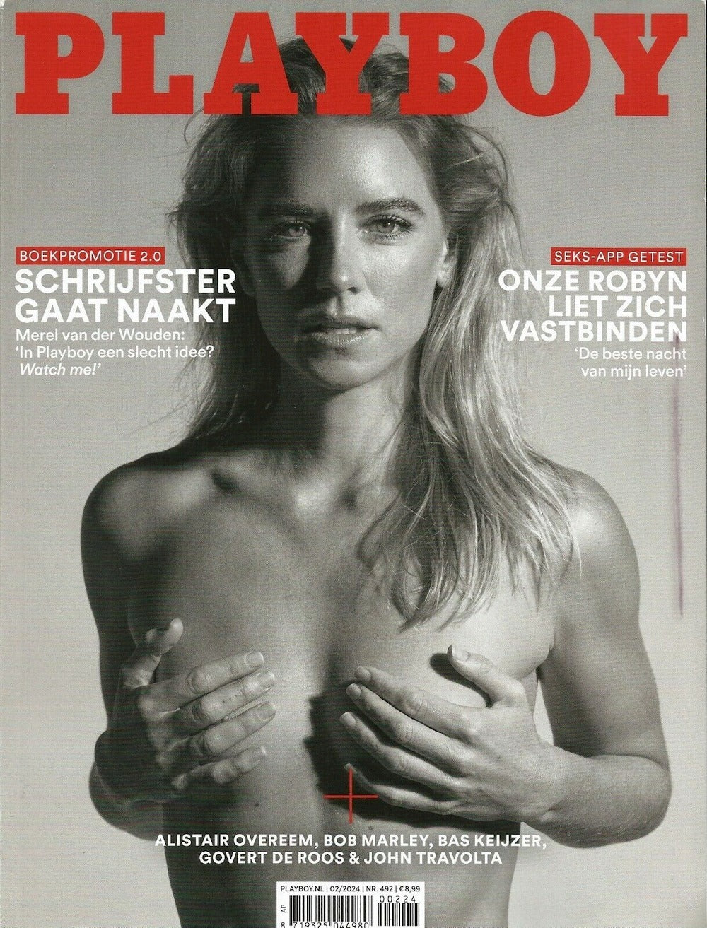 Playboy Magazine Pays-Bas 2024-02 Marel Van Der Wouden Édition originale