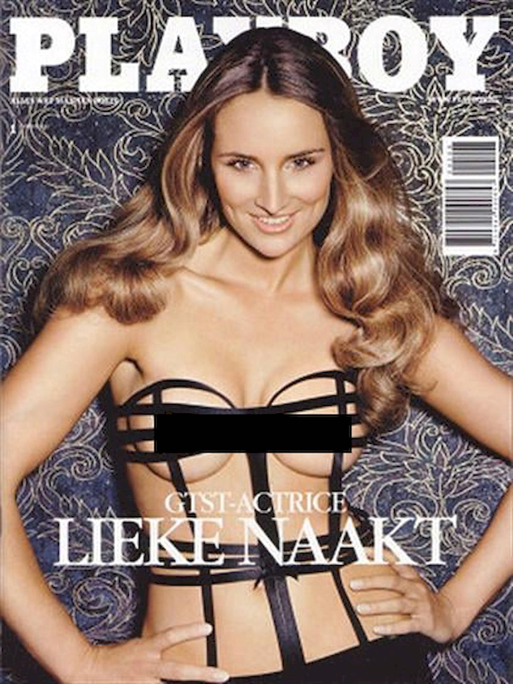 Playboy Magazine Netherlands 2008-01 – Lieke Van Lexmond Anneke Weerts – Original Print Issue