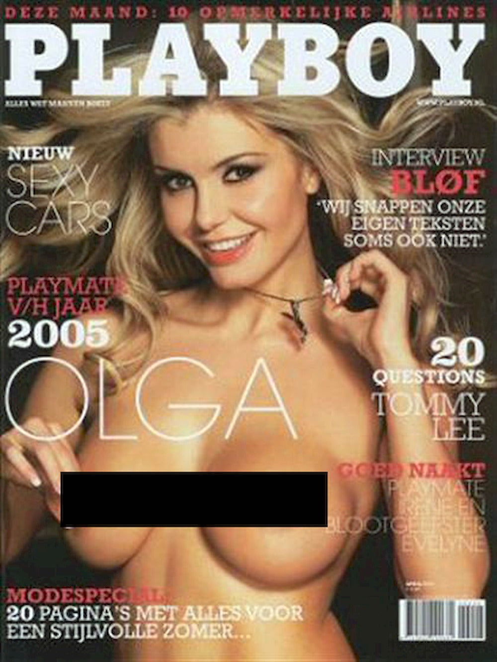 Playboy Tijdschrift Nederland 2006-04 Olga Urashova Irene Van Dijk Originele uitgave