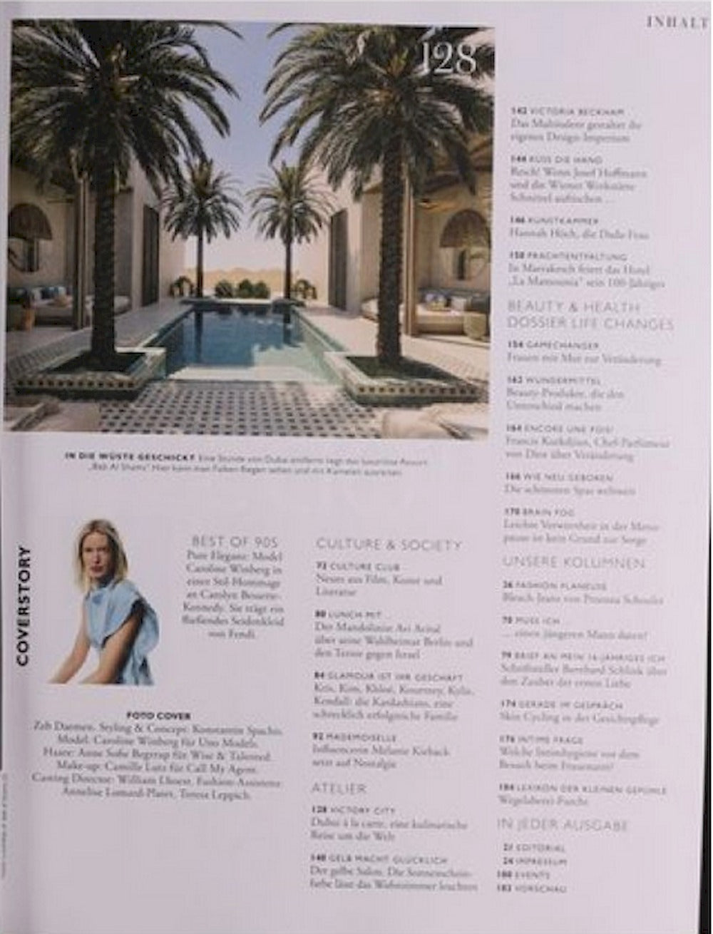 Madame Magazine Germany 2024-03 – Caroline Maria Winberg – Original Print Issue