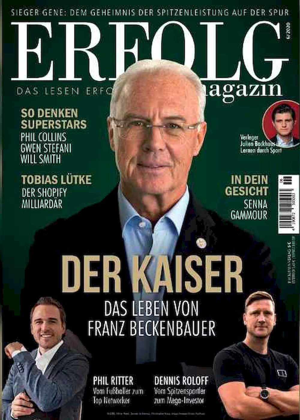 Erfolg Magasin Tyskland 2020-06 – Franz Beckenbauer – Originaludgave