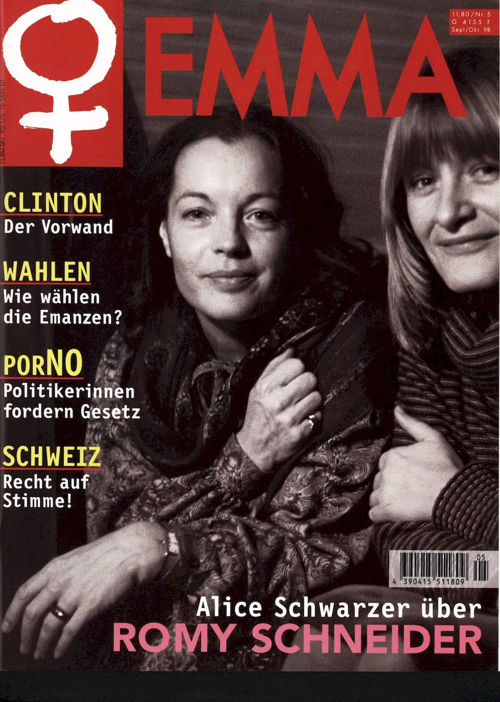 Emma Lehti Saksa 1998-05 Romy Schneider Alkuperäinen painos