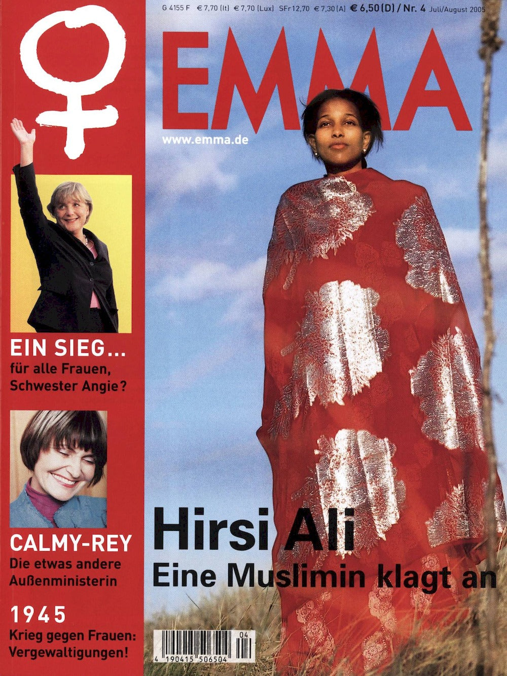 Emma Magazin Deutschland 2005-04 Ayaan Hirsi Ali