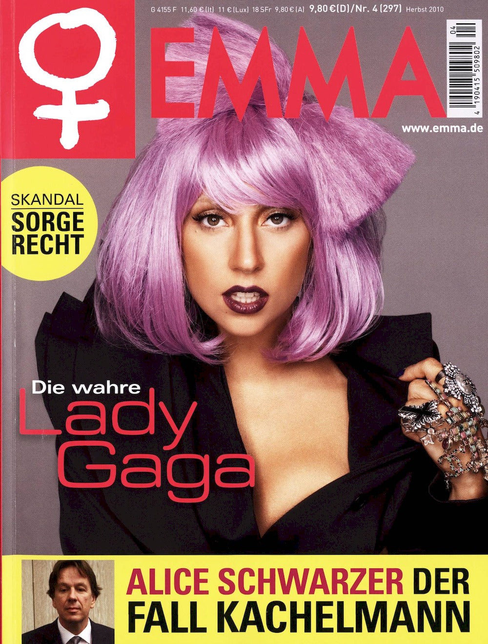 Emma Magazin Deutschland 2010-04 Lady Gaga