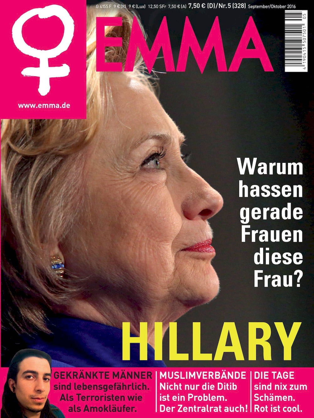 Emma Magazin Deutschland 2016-05 Hillary Diane Rodham Clinton