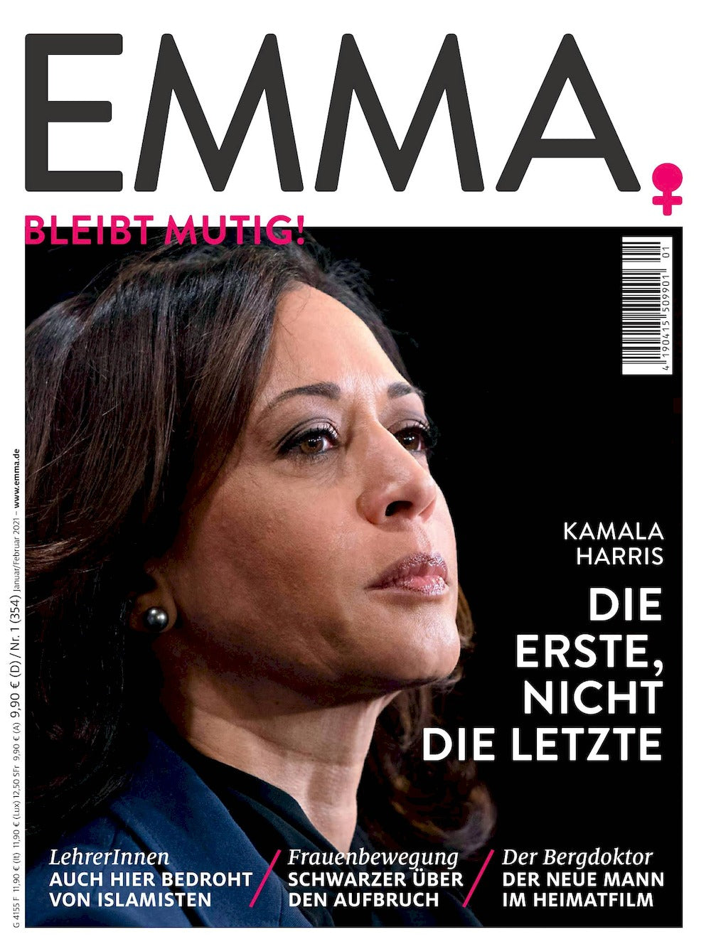 Emma Tijdschrift Duitsland 2019 Kamala Harris Originele uitgave