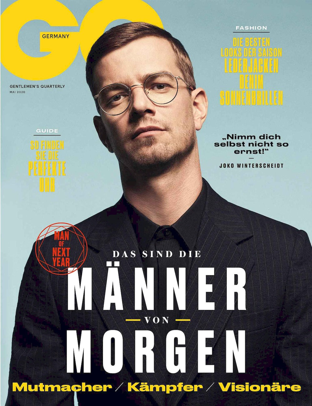 GQ Magazin Deutschland 2020-05 Joko Winterscheidt