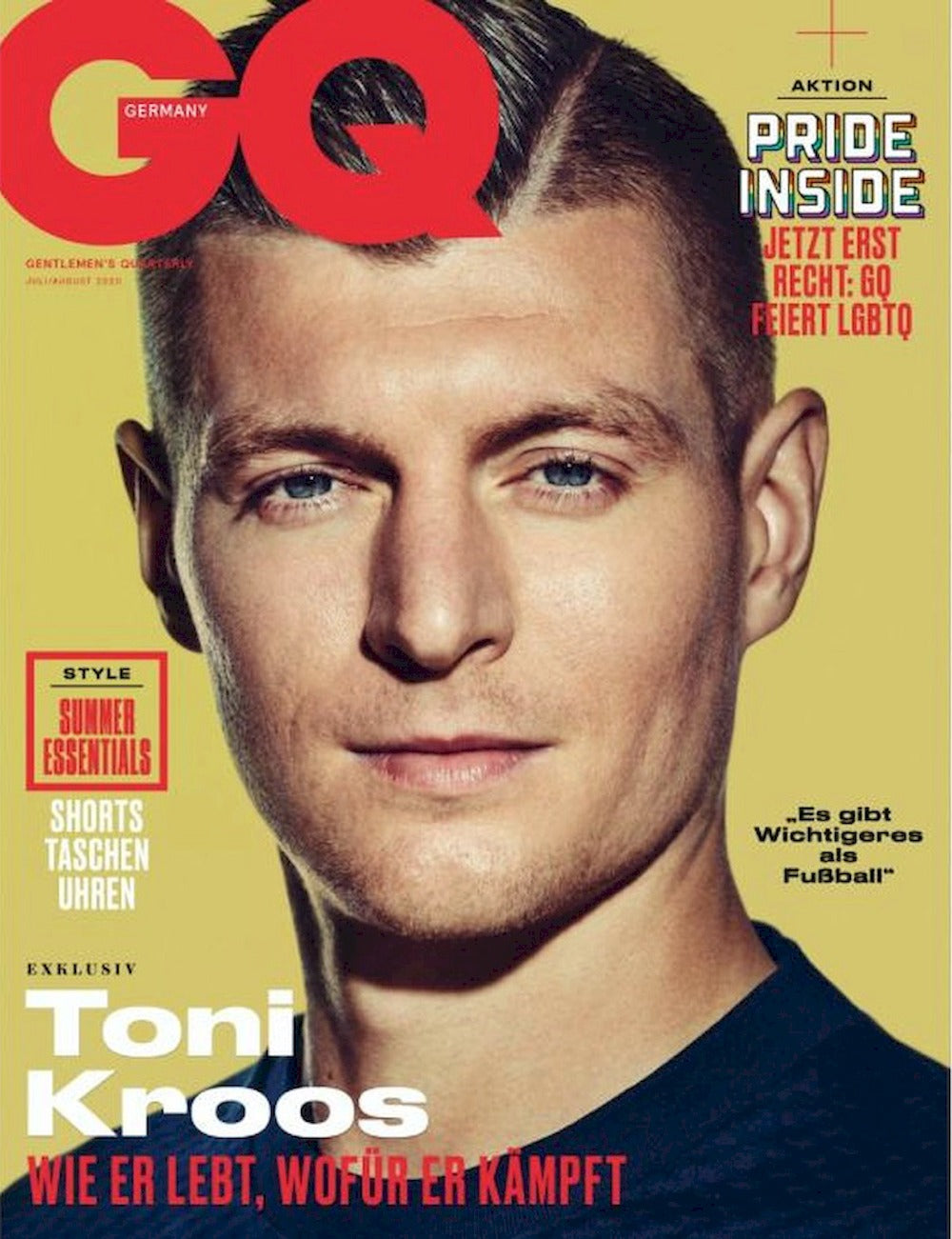 GQ Magazin Deutschland 2020-08 Toni Kroos