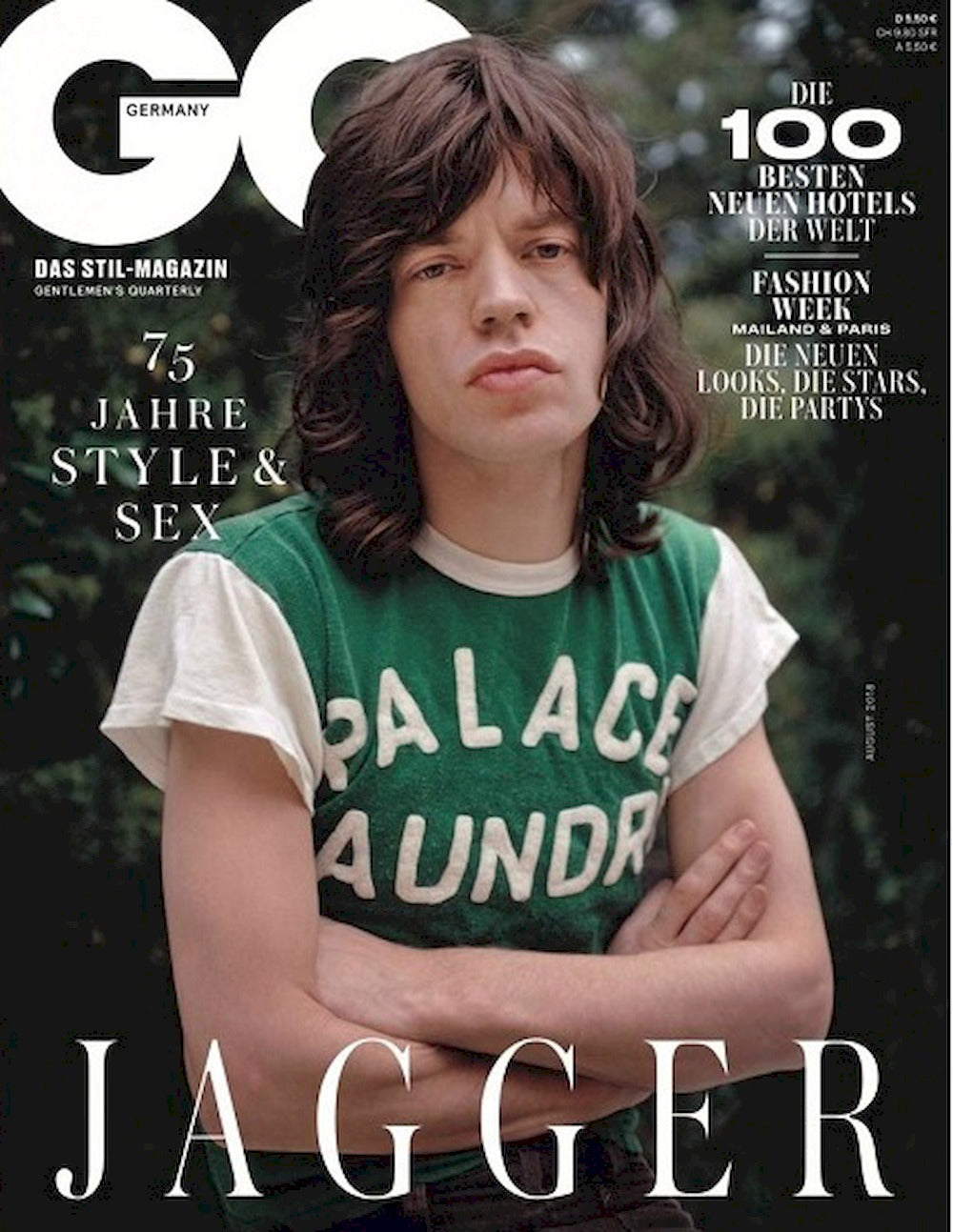 GQ Revista Alemania 2019-07 Mick Jagger C Edición original