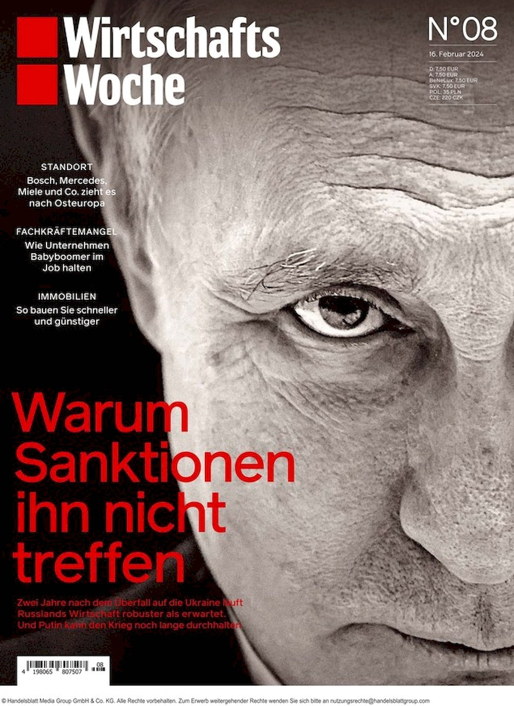 Wirtschaftswoche Magazin Deutschland 2024-08 Putin