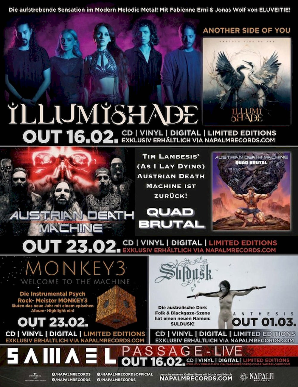 Metal Hammer Magazin Deutschland 2024-03 Judas Priest Udo Dirkschneider LB Steel Dust Bolt