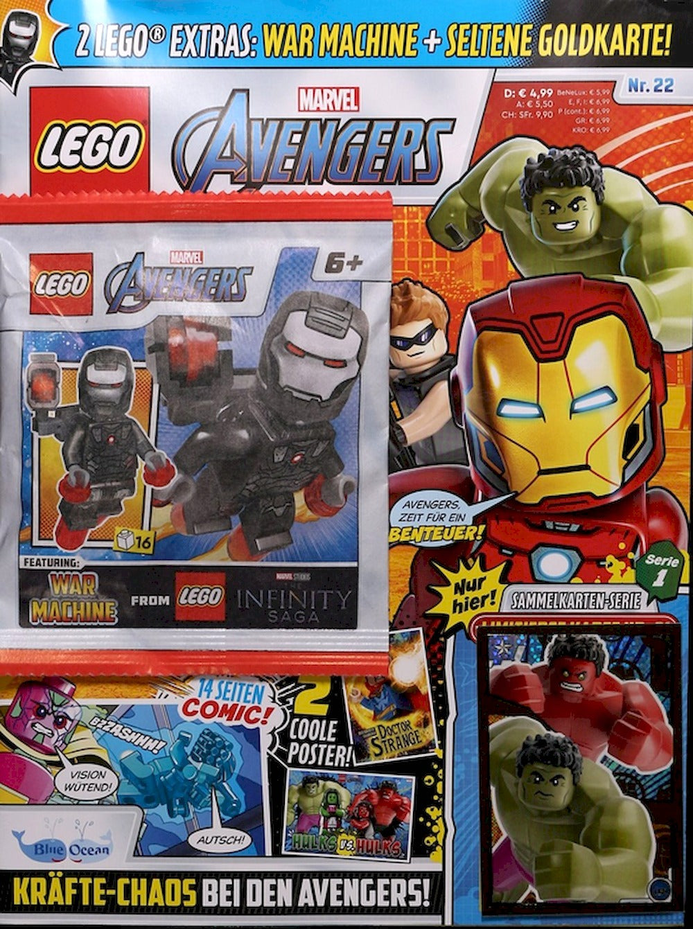 Lego Marvel Avengers Magazine Germany 2023 #22 Original Print Issue