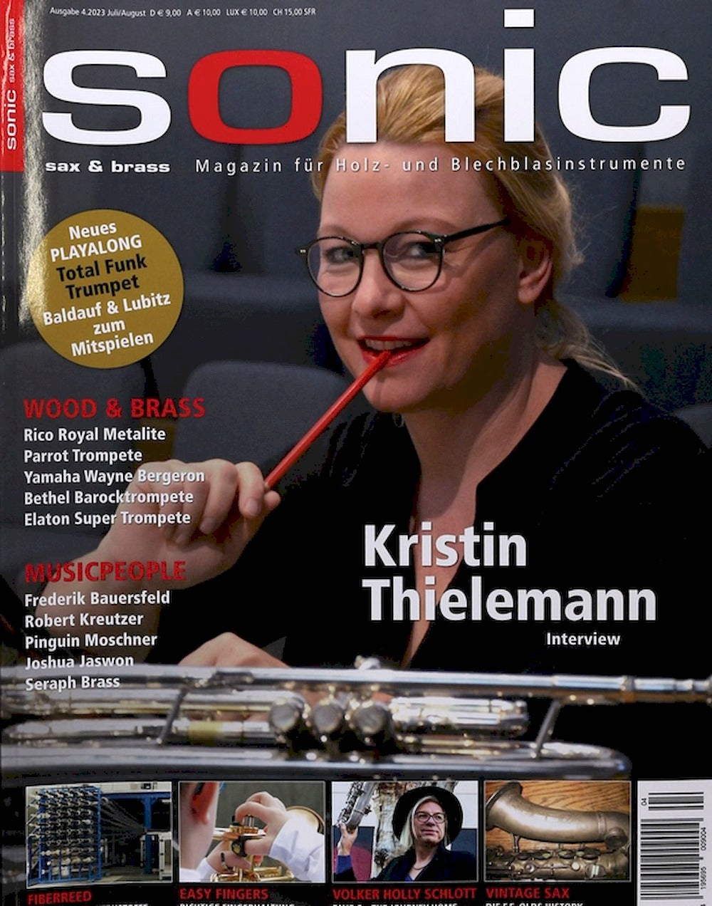 Sonic Magasin Tyskland 2023-04 Kristin Thielemann Frederik Bauersfeld Robert Kreutzer Originalutgåva