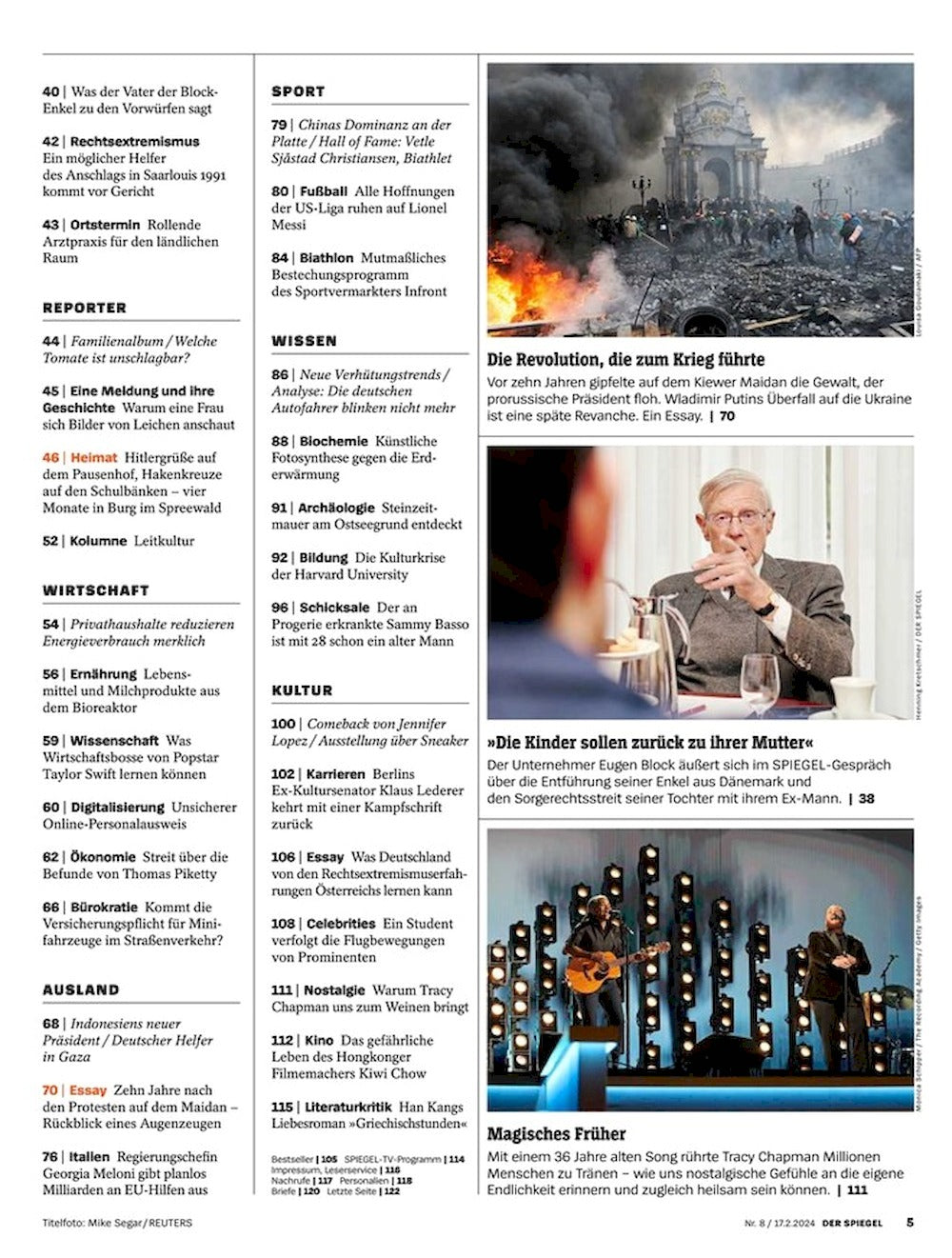 Der Spiegel Magazin Deutschland 2024-08 Donald Trump