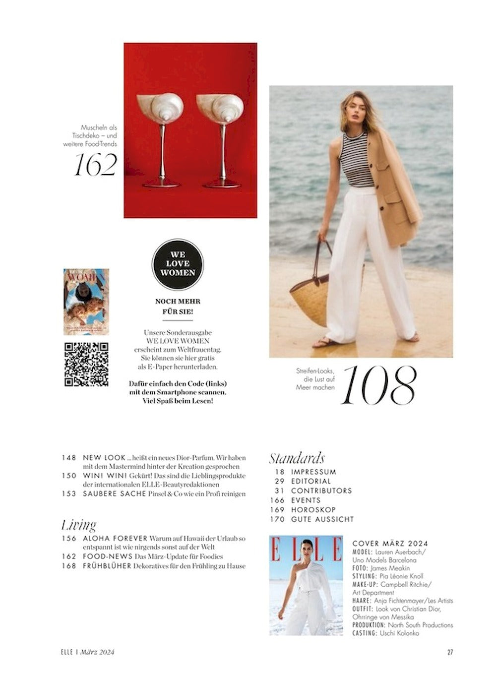Elle Magazine Allemagne 2024-03 – Lauren Auerbach – Édition originale