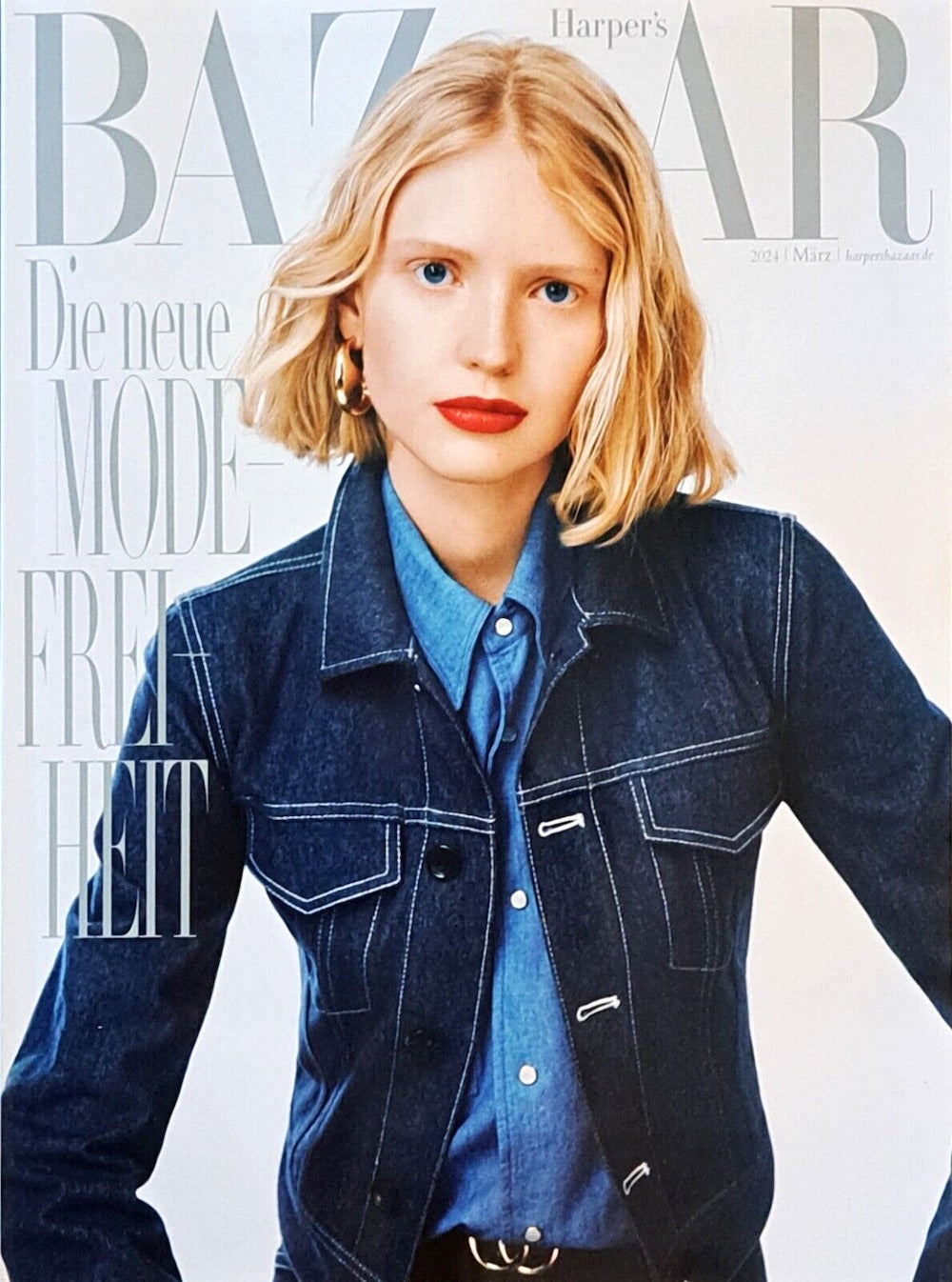 Harpers Bazaar Tijdschrift Duitsland 2024-03 – Edition – Originele uitgave
