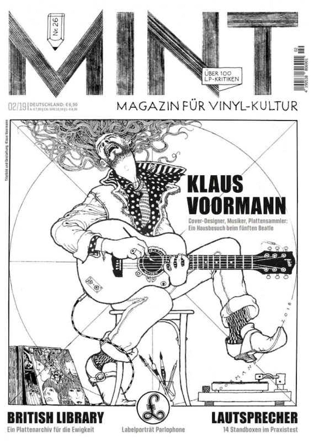 Mint Magazin Deutschland 2019 #26 Klaus Voormann Herbie Hancock