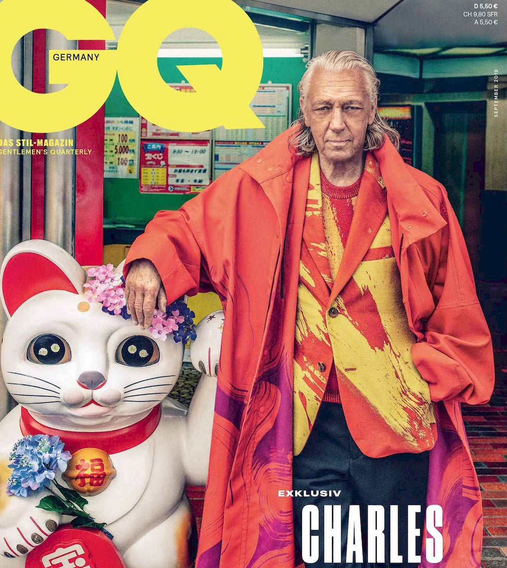 GQ Tijdschrift Duitsland 2019-09 Charles Schumann Originele uitgave