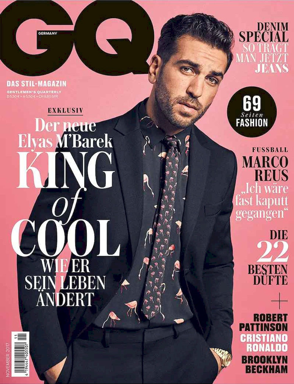 GQ Magazin Deutschland 2017-11 Elyas M'Barek