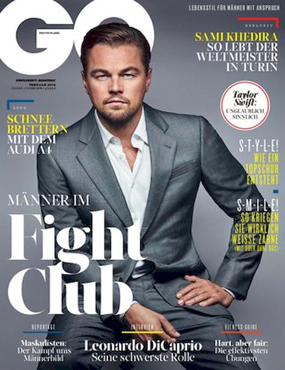 GQ Magazin Deutschland 2016-02 Leonardo DiCaprio
