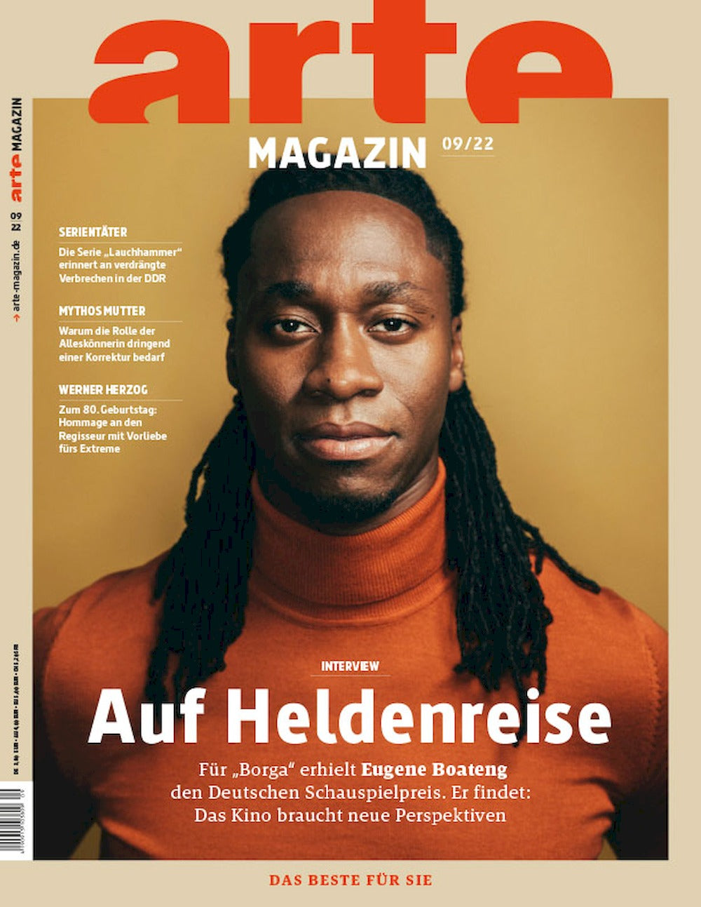 Arte Magazin Deutschland 2022-09 Eugene Boateng