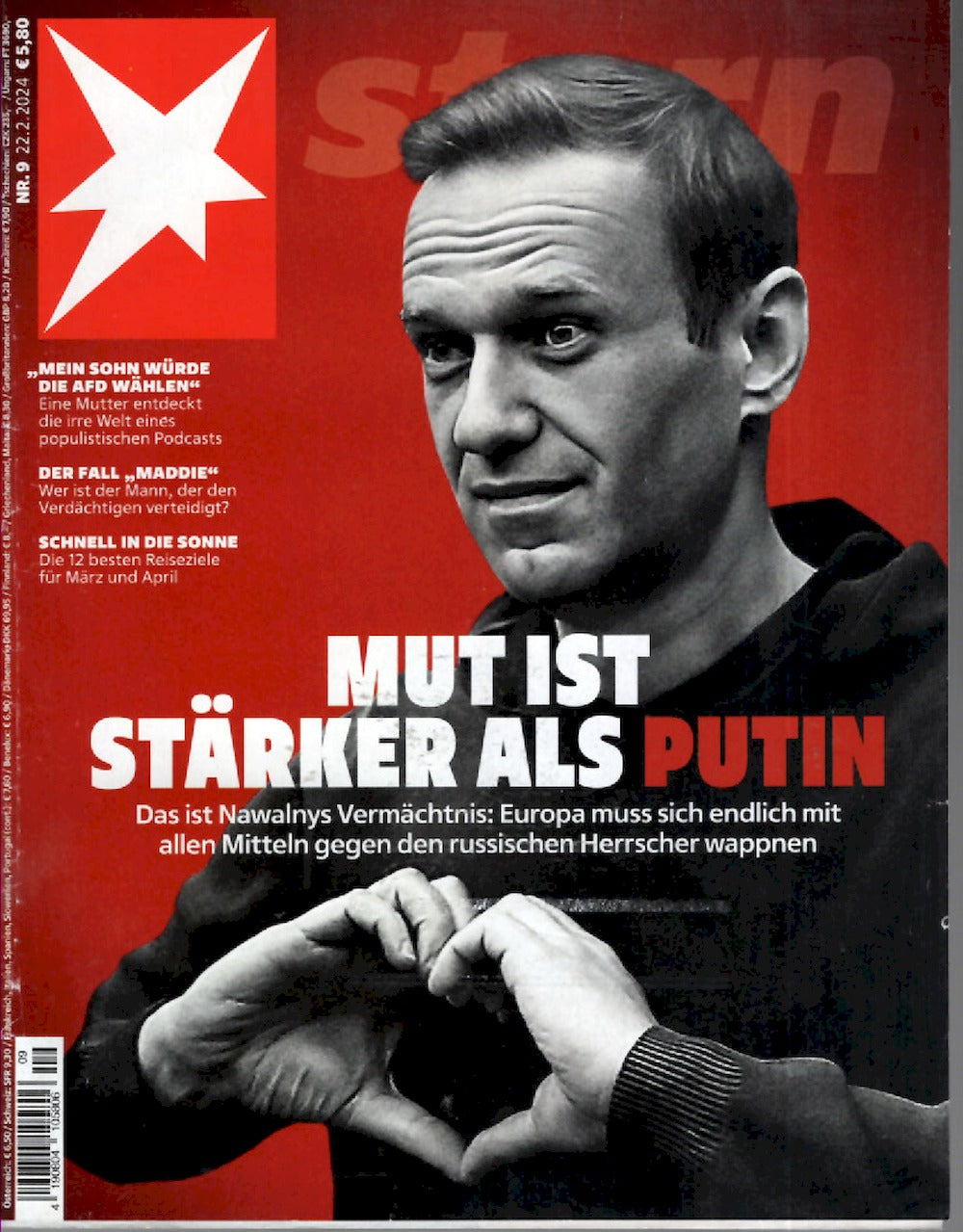 Stern Magasin Tyskland 2024-09 Alexei Anatoljewitsch Nawalny