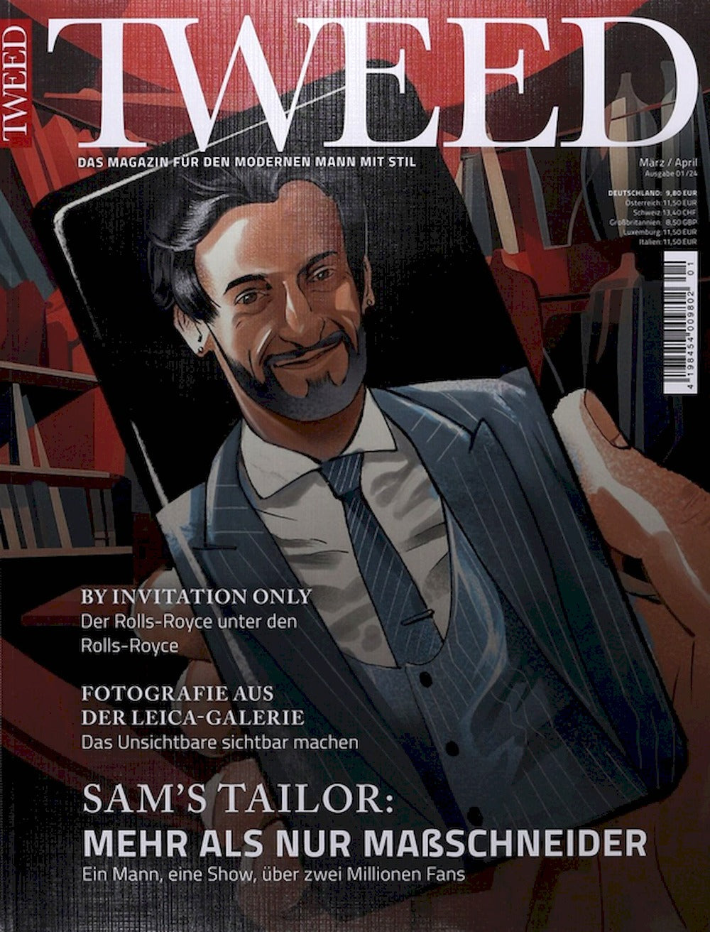 Tweed Magazin Deutschland 2024-01 Sam's Tailor