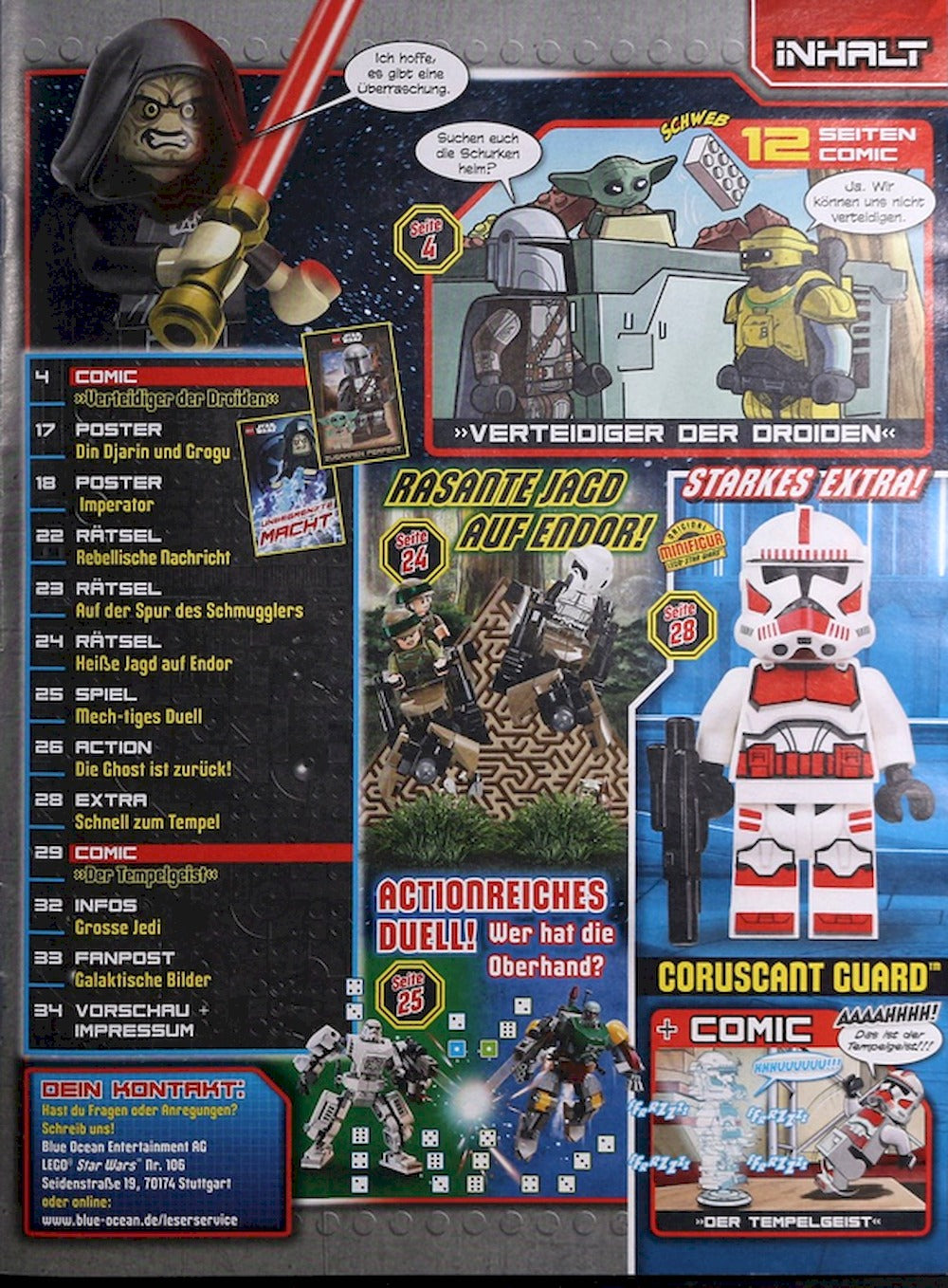 Lego Star Wars Magazin Deutschland 2024 #106 Coruscant Guard
