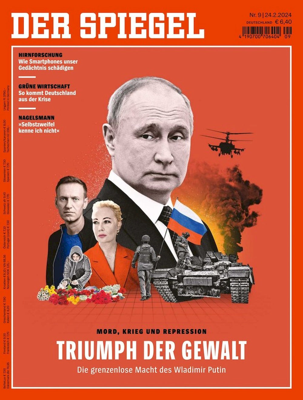 Der Spiegel Magazin Deutschland 2024-09 Putin Nawalny