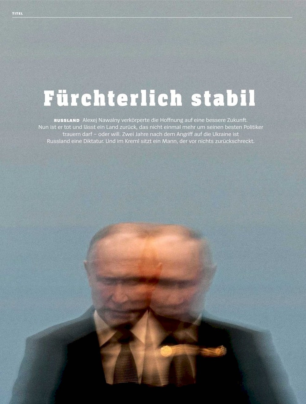 Der Spiegel Magazin Deutschland 2024-09 Putin Nawalny
