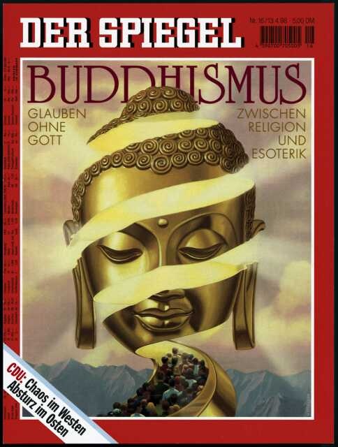 Der Spiegel Magazin Deutschland 1998-16 Buddha