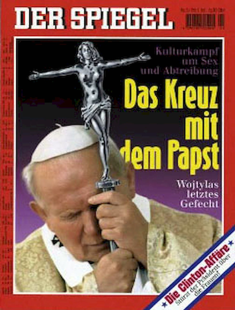 Der Spiegel Magazin Deutschland 1998-05 John Johannes Paul II Karol Jozef Wojtyla
