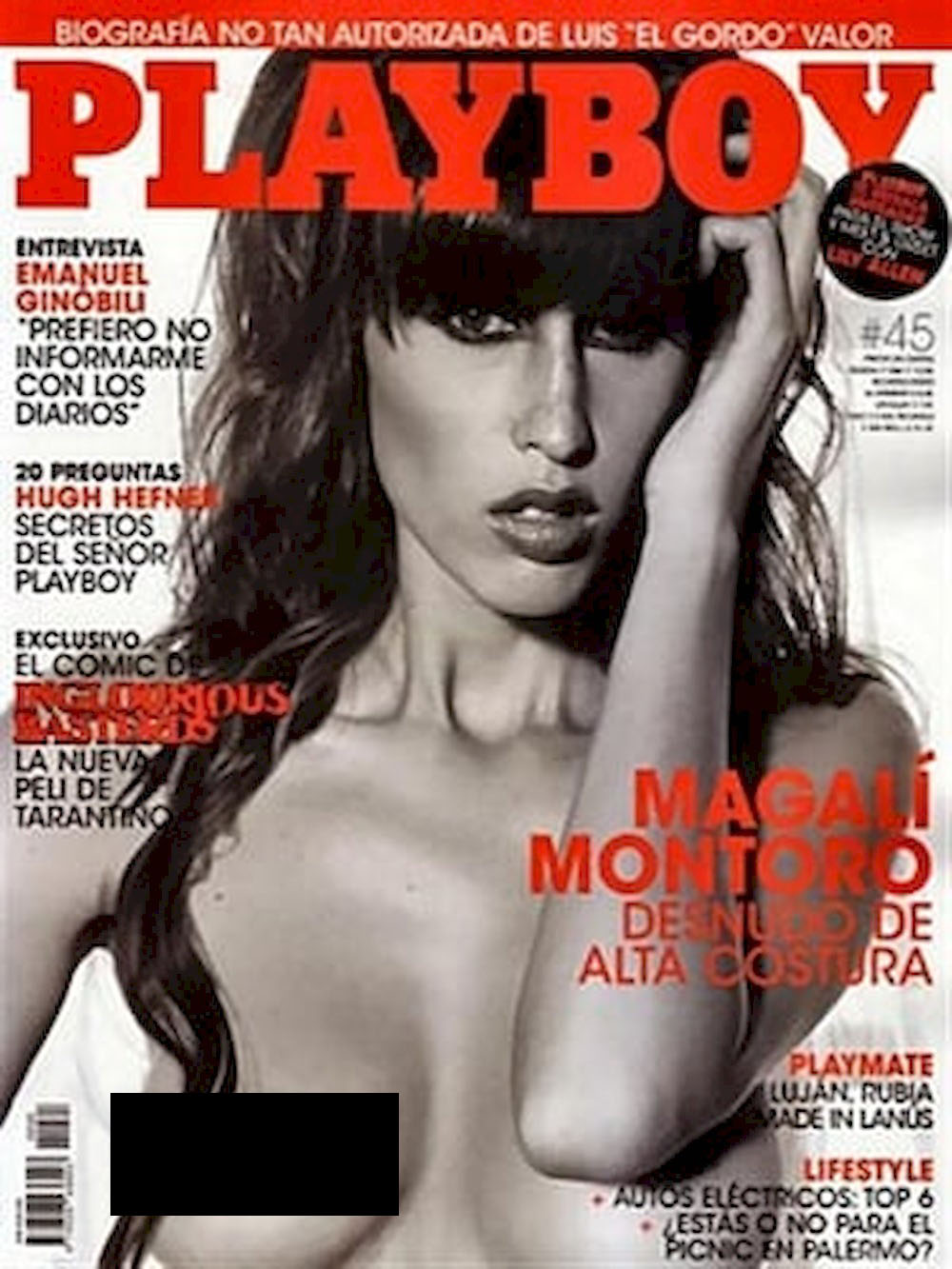 Playboy Lehti Argentiina 2009-09 Magali Montoro Alkuperäinen painos